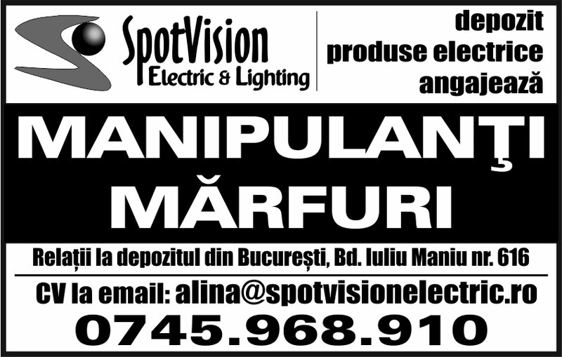 Manipulanti marfuri.